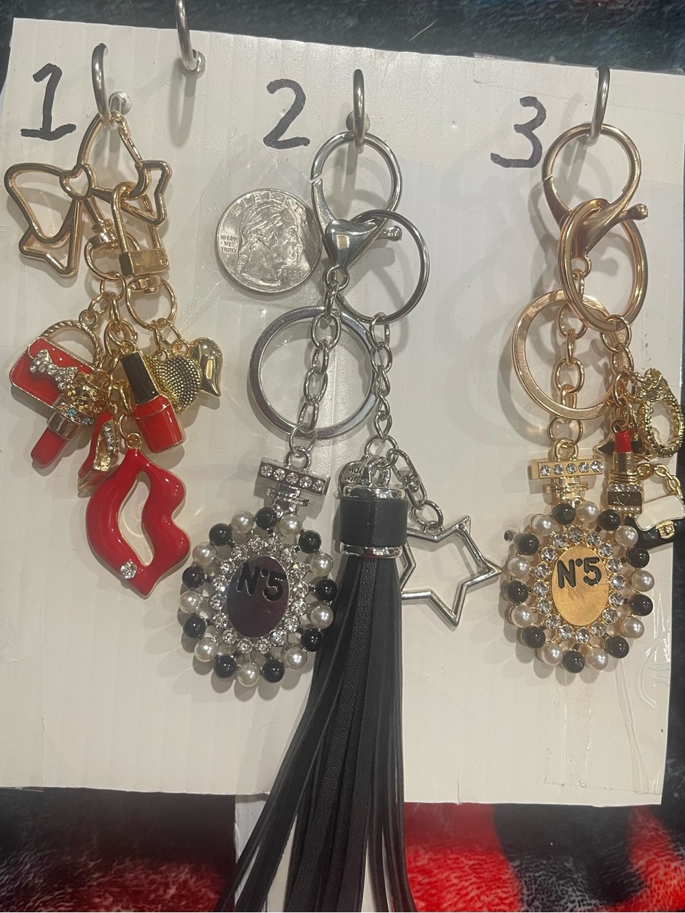 #13 Choice of 1 Chic Keychain Charm - Picture 2 of 3